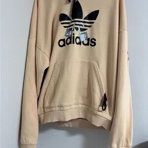 Adidas Beige Long Sleeve Tee